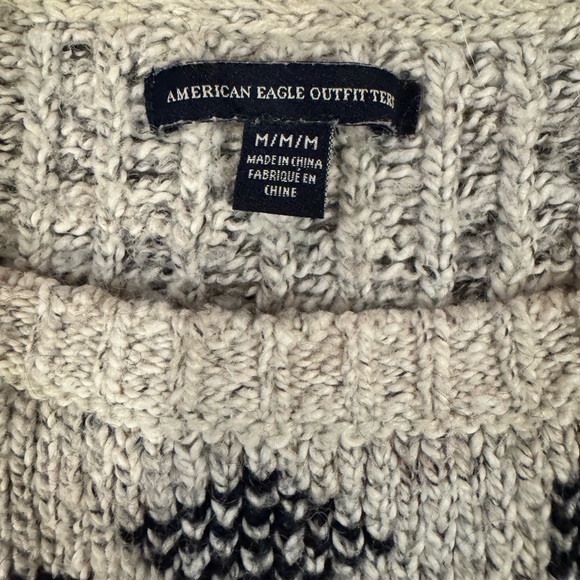 American Eagle Outfitters Women’s Medium Sweater Knit Multi Color Crew Neck - Picture 4 of 10